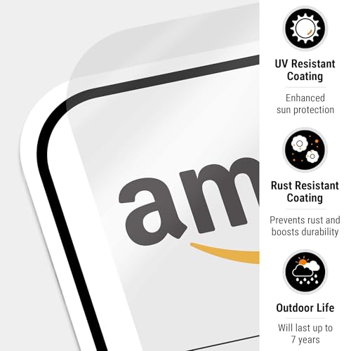 Image of Custom Package Delivery Sign, Delivery Instructions, 12x18 Inches, Rust Free .063 Aluminum, Fade Resistant, Made in USA by Sigo Signs