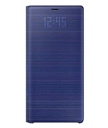 LED View Sensor Flip Case for Samsung Galaxy Note 9.(Blue 