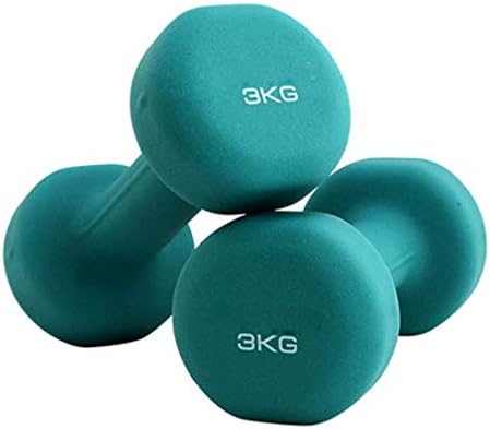 Coated Cast Iron Dumbells Weights Set for Women & Men, 1/2/3/4/5/8Kg Available, Weights Fitness Home Gym Exercise Barbell, Hand Weight
