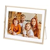 Se adapta a cualquier espacio: ya sea tu dormitorio, sala de estar o decoración de bodas, estos marcos de fotos modernos añadirán un toque de elegancia a cualquier decoración. Ideal para retratos, impresiones artísticas, y fotos cotidianas.