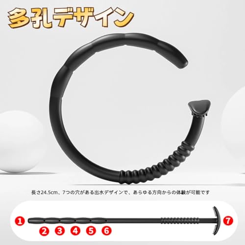 CHYG ペニスプラグ シリコンコックプラグ 中空 尿道プラグ男性向け尿道拡張 7穴あり螺旋状尿道ブジーペニス拘束器 粒状のアンカー底部 尿道責めにょうどう 尿道 アナル洗浄可能 初心者から上級者まで-大中小一套3只马眼棒 - 画像5