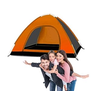 Aznever Onmiddellijke automatische tent, waterdichte campingtent, pop-up-tent voor buiten, waterdichte snelopeningtent, 2-persoons overkapping, eenvoudig op te bouwen