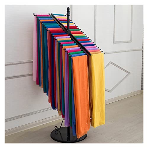 Perchero de metal para bufandas, cinturones y chales, solución de almacenamiento ideal para el hogar y la oficina