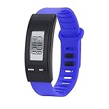 Unisex Run Step Watch, Bracelet Pedometer Calorie Counter Digital LCD Walking Distance Wrist Watch by Balakie(Blue,One Size)