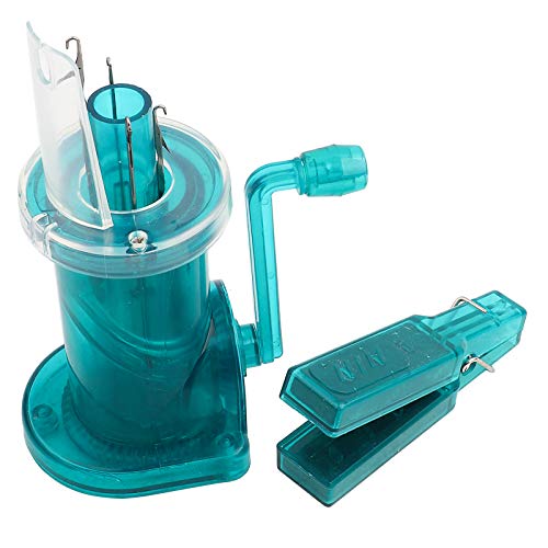 Knitting Mill Machine, Mini Knitting Sewing Tool Hand-Operated Weaver Knitting Weaver Knitter with Clamp for DIY Knitting Sweaters
