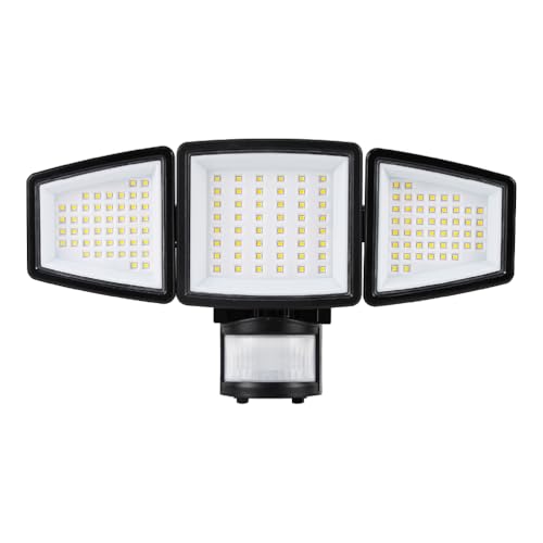 Sylvania Motion Sensor Solar Security Light, Solar Panel, 1800 LMS, Wet Rated, Batteries Included, 5000K, Daylight - 1 Pack (66472) thumbnail 3