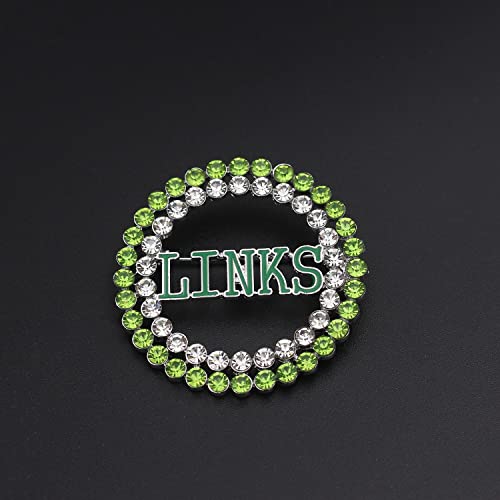 Image of Greek Sorority Gift for Women Girls Soror Paraphernalia Brooch Pin Sisterhood Graduation Jewelry Gift