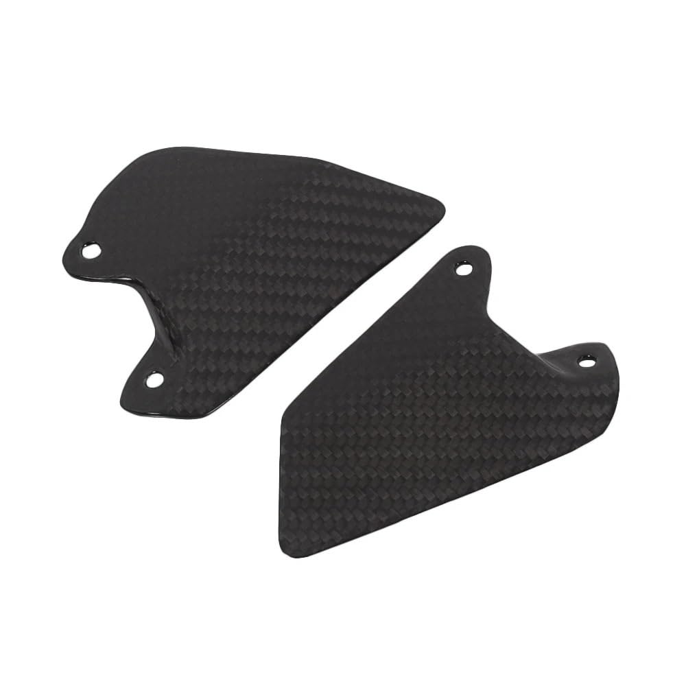 Per DUCATI 748 916 996 998 Piatti Tacco In Fibra di Carbonio Twill Gloss Moto Pedana Della Copertura Protezione