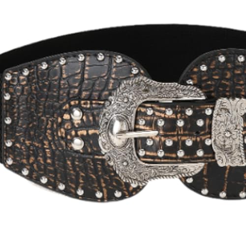 Elastic Waist Belt for Women Lady Stretch Belt for Shirt Clothing Accessory3