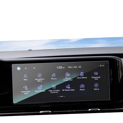 Écran de navigation GPS Kia Carnival KA4 verre trempé et protection d'instrument d'infodivertissement