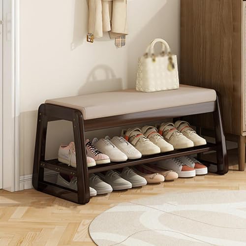 Banc de rangement entrée pour éliminer le désordre des chaussures