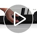 Image of Cult Pro 2 HP Peak DC Motorized | Under Desk Treadmill with Max Speed 10 Km /Hr | Max User Weight 110 Kg for Home Workout with LED Display, Mobile Holder and Remote Access.,Black