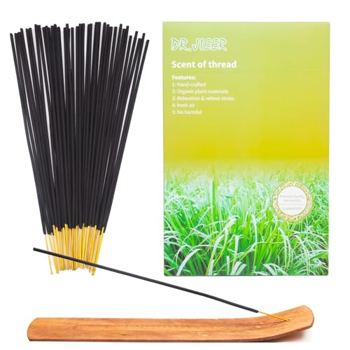 Coffret cadeau d’encens, 160 bâtonnets au total, Citronella + Porte-encens (160)