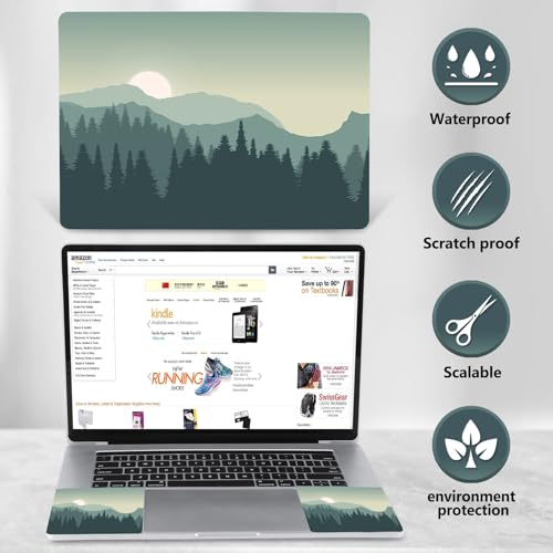 Autocollant pour ordinateur portable 17 pouces grand format ajustement facile - 5
