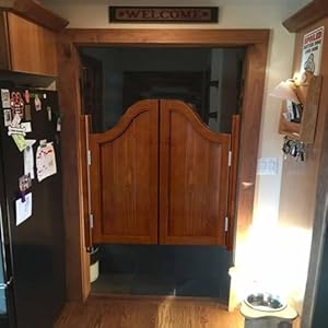 MOZ4dxy Saloon-Schwingtür Doppelflügeltor für Innenräume