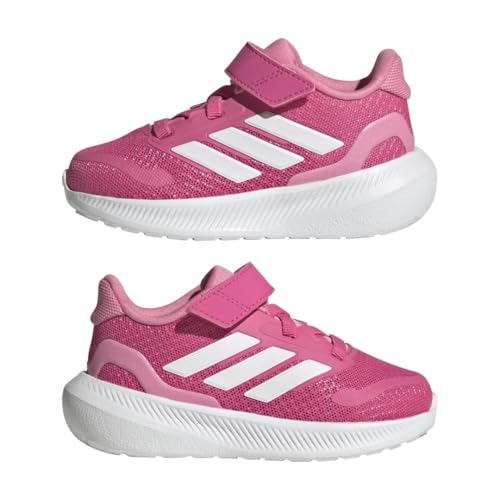 Image of adidas Baby Marvel Run Falcon 5 Elastic Lace & Strap Shoe