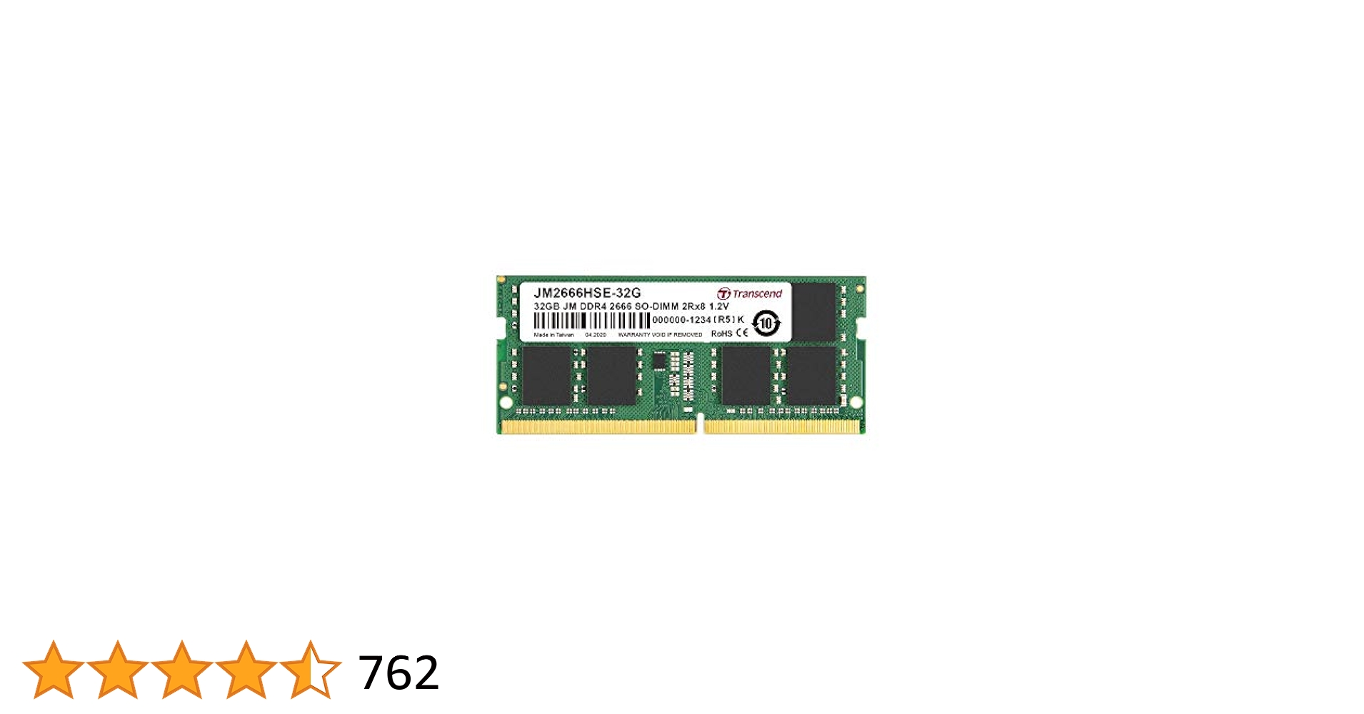 Amazon | Transcend ノートPC用メモリ PC4-21300(DDR4-2666
