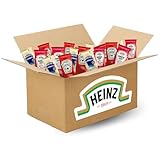 HEINZ | Assortiment de 100 sticks individuels de sauce MAYONNAISE/KETCHUP/BARBECUE | Doses uniques pour varier les plaisirs au cours du repas, idéale pour la restauration et les particuliers