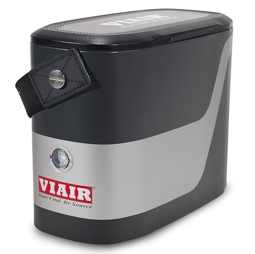 Image of VIAIR Digital EVC75P - Portable Air Compressor Tire Inflator for Car, SUV & Truck | Preset Automatic Shut Off Feature | 12V Road Tire Pump Air Compressor 100 PSI