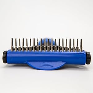 Desheddinator Pet Grooming Tool Brush for Dogs, De-shedding Mat Remover for Cats, Dog Rake for Long Hair, Cat Shedding Undercoat Supplies, Dematting Matted Haired Pets, Groomer for Horses (Blue) Desheddinator Pet Grooming Tool Brush for Dogs, De-shedding Mat Remover for Cats, Dog Rake for Long Hair, Cat Shedding Undercoat Supplies, Dematting Matted Haired Pets, Groomer for Horses (Blue)