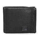 Cierre de goma elástica. Pepe Jeans Chief, Accesorio De Viaje Billetera Hombre, Negro, Única