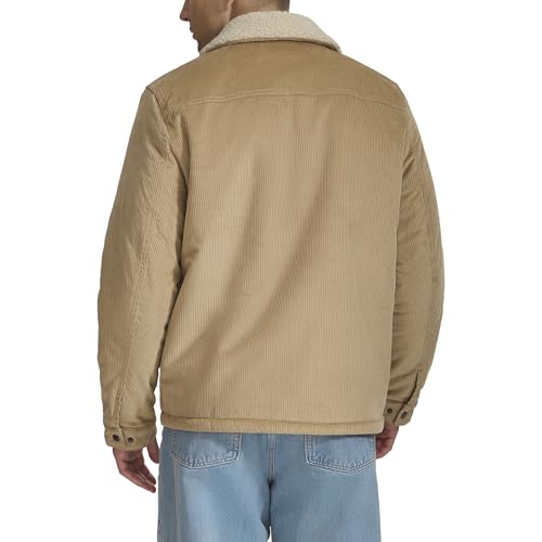 Levi's Men's Corduroy Sherpa Lined Trucker Jacket (Regular & Big & Tall Sizes)3
