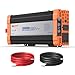 Rewing 3000W Power Inverter 12V to 230V AC Pure Sine Wave Inverter,Car Inverter DC 12v to AC 230V UK with AC Sockets Dual Car Adapter With LED Display Suitable for Travel, RV, Camping (3000W)