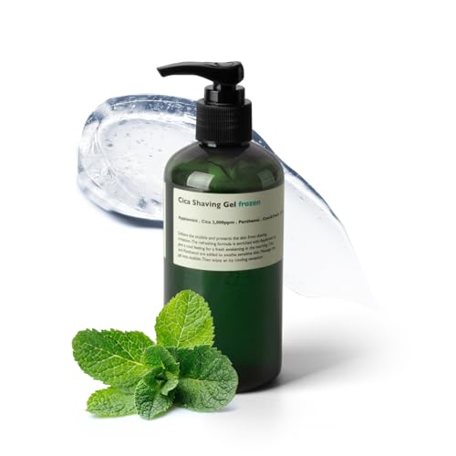 Lazy Society Cica Shaving Gel Frozen – Gel de Afeitado Refrescante con Cica 250 ml | Antitirritación, Frescor Instantáneo