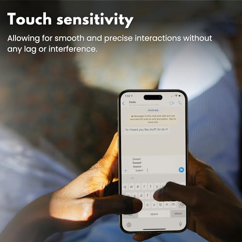 Image of CASEGEAR Privacy Screen Protector Compatible With iPhone 15 Pro Max Anti Spy Tempered Glass | Curved Edges | Case Friendly | Easy Installation Kit | Pack Of 2