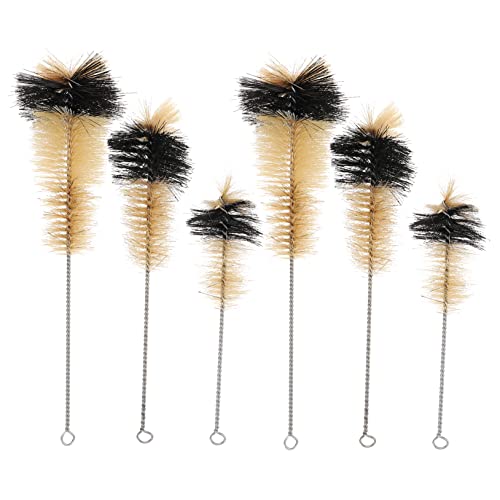 FOMIYES 6pcs Lab Bottle Cleaning Brush Labs Bottle Cleaning Brush Cleaning Brushes Bottle Cleaner Cleaner Window Barrier Sinks Brush Straw Cleaner Brushes Test Tube Brush Small Iron