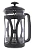 Grosche Basel French Press Coffee and Tea Maker (Small - 350 ml, Black)