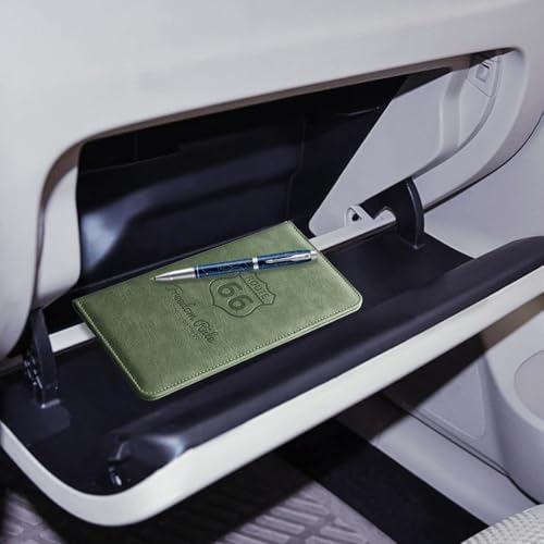 Image of CoBak Car Registration and Insurance Holder - Vehicle Glove Box Car Organizer,Auto Truck Comparment Accessories Case with Magnetic Closure for Driver License,Cards