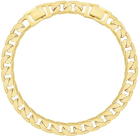 KissYan Gold Ankle Bracelets for Women, 14K Gold Anklets Chunky C...