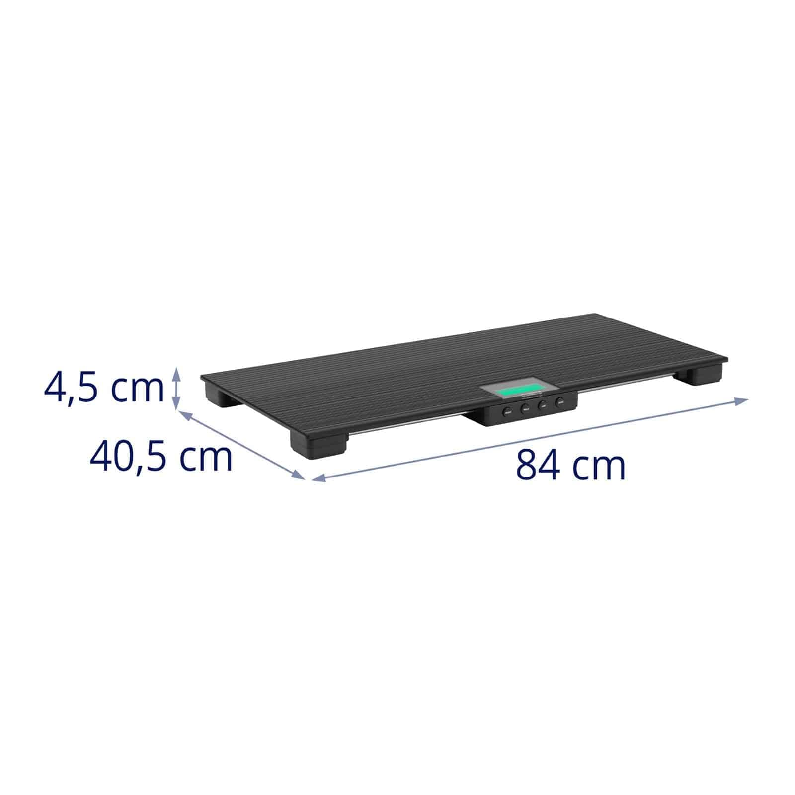 Steinberg Systems SBS-PS-1500 Waga Weterynaryjna, 150 kg/50 g, Mata Antypoślizgowa LCD, Podłogowa Zwierzęca