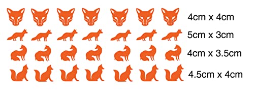 Fox Vixen Collectios (Fox Orange Vinyl Stickers)