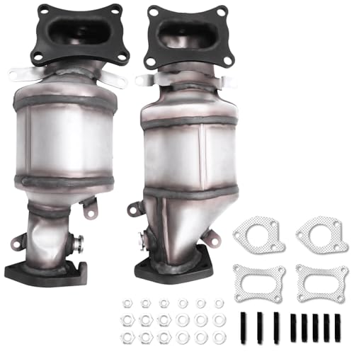 ZAIGANMA Front Catalytic Converter Compatible with 2008 2009 2010-2017 Honda Accord, Pilot, Odyssey, Ridgeline, Crosstour & Acura MDX, RDX, TLX, TSX, TL, ZDX, RL, 3.5L 3.7L, Direct-fit(EPA Compliant)