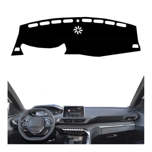 Tapis protection solaire de tableau de bord pour voyager au frais en Peugeot 3008