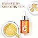 Vitamin C Serum & HONLINK Face Essence - Gift for Her, Skincare Gift with Hyaluronic Acid & Centella - for Dull Skin, Uneven Tone, Fine Lines & Pores