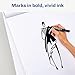 Marks-A-Lot Avery Regular Desk-Style Size Chisel Tip, 12 Black Permanent Markers are perfect for signs and posters (07888)