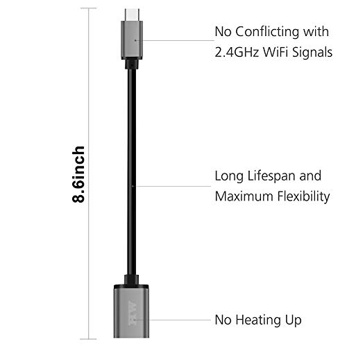 USB C to USB Adapter(2 Pack),USB-C to USB 3.0 Adapter,USB Type-C to USB,Thunderbolt 3 to USB Female Adapter OTG for MacBook Pro2019,MacBook Air 2020,iPad Pro 2020,More Type-C Devices