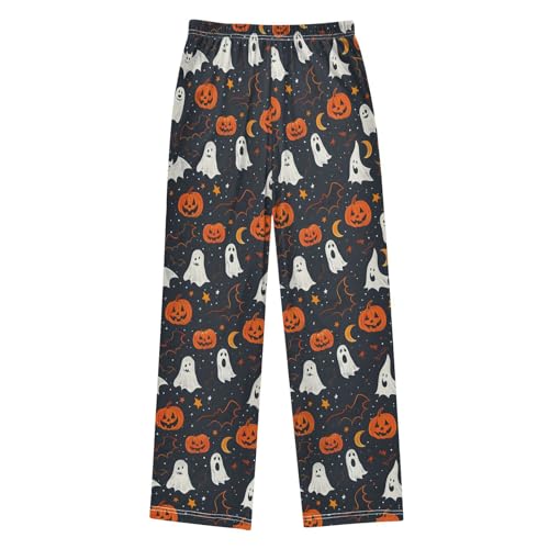 Halloween Pajama Pants Halloween Pattern D Long Sleep Pants Lounge Bottoms2