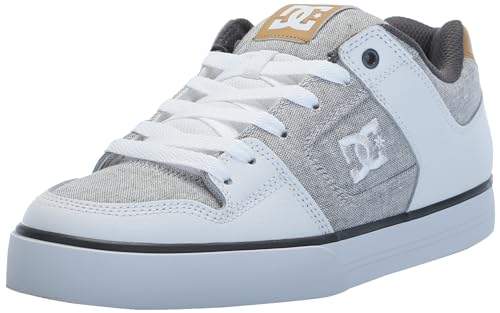Image of DC Mens Pure Low Top Lace Up Casual Skate Shoe SneakerSkate Shoe