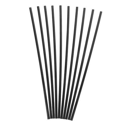 Tiges Polyoxyméthylène en lot de 10 barres de plastique cylindriques