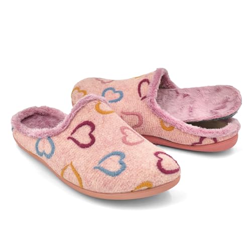 JOMIX Zapatillas de Estar por Casa Mujer con Plantilla Extraíble