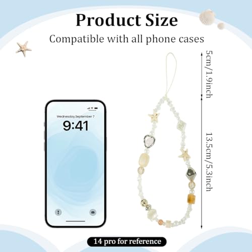 Image of ZORBES Beaded Camera Wrist Strap Digital Charm Lanyard Phone