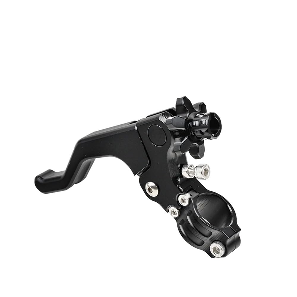BEQLXTA Brake Clutch Adjustable Lever​ Universal Motocross Short Stunt Clutch Lever for Motorcycle Accessories Street Grips Handle and Ends Handlebar Grip(Black)