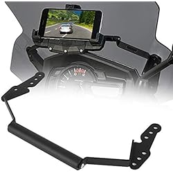 Soporte Maletas V Strom 650 Soporte GPS para motocicleta, soporte para teléfono de motocicleta para Suzuki V?Strom Dl1000 2014-2019 para navegación