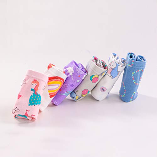 Image of Kids Series Baby Underwear Little Girls' Cotton Boyshort Panties (Pack of 6)