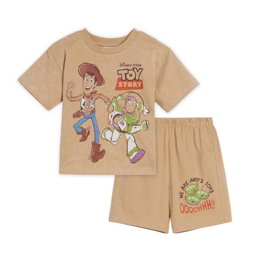 Conjunto de camiseta y pantalones cortos Disney para niños que evita rozaduras en bebés