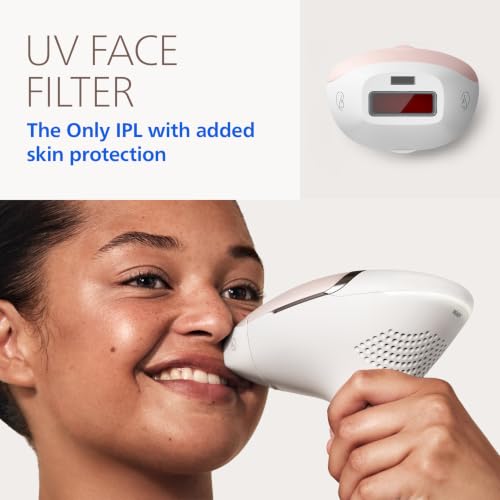 Image of Philips Lumea 8000 Series IPL Hair Removal Device - Alternative to Laser Hair Removal, SenseIQ Technology and Lumea App, 2 Attachments for Body & Face, for Women & Men, BRI932 /03